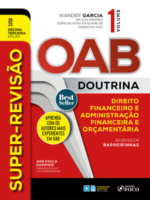 cover image of Super-Revisão OAB Doutrina--Direito Financeiro e AFO